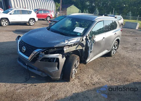 2021 Nissan Rogue Sl z USA, uszkodzony, nr VIN 5N1AT3CB9MC675338